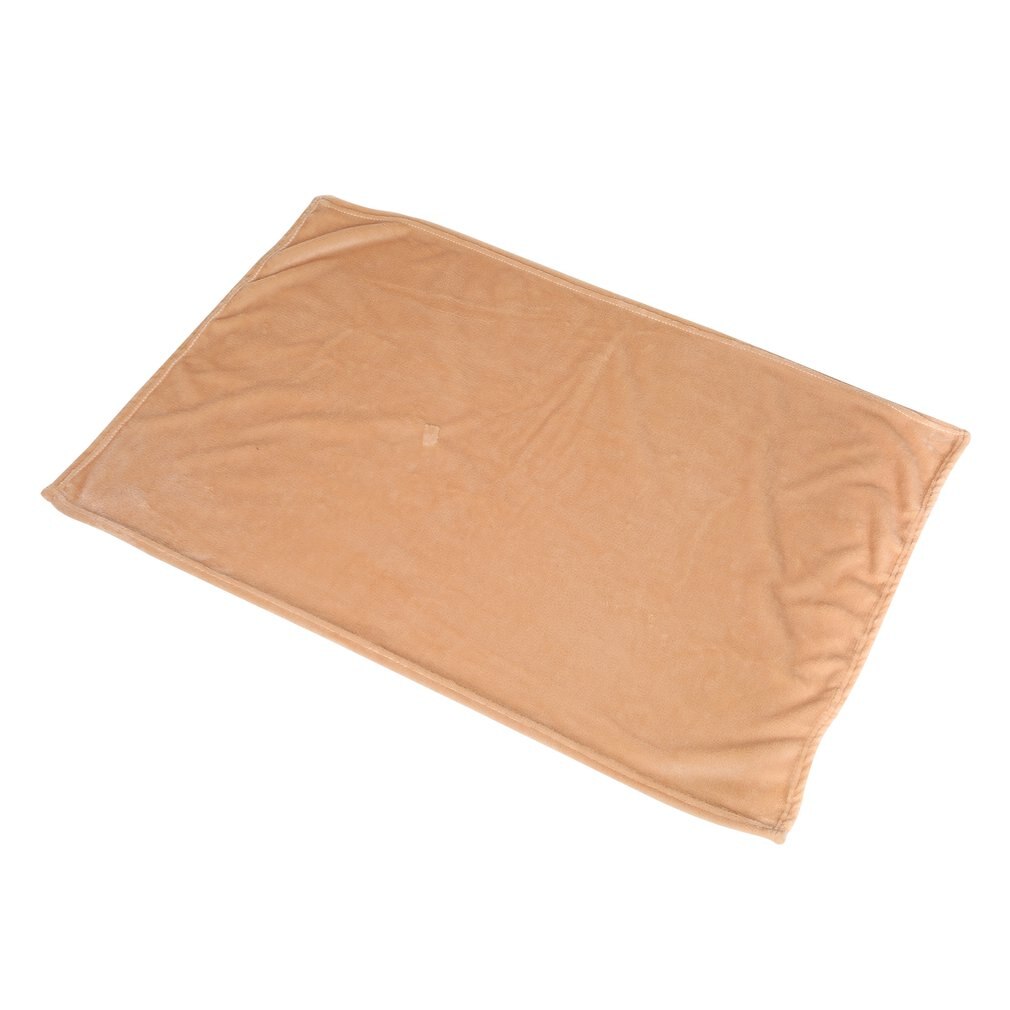 70x100cm super macio manter quente cobertor de flanela tamanho grande cor sólida casa sofá cama escritório cobertor do carro casa têxtil
