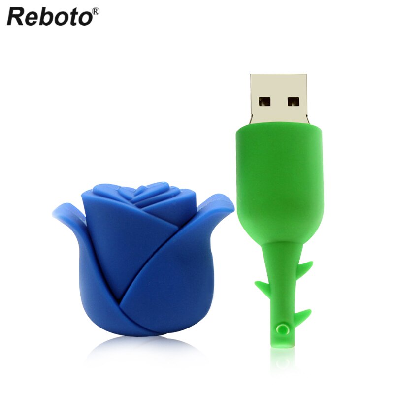 Memoria usb flash drive Rosa gb 8gb 16gb pendrive hermosa flor usb stick pen drive 32gb 64 gb g USB de Memoria flash usb