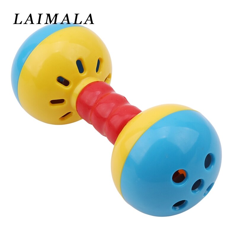 Baby-bed Mobile Bed Bell Develop Intelligence Plastic Hand Bell Baby Rattle Mobiles Educational Toys Baby Newborn Toy Rattle