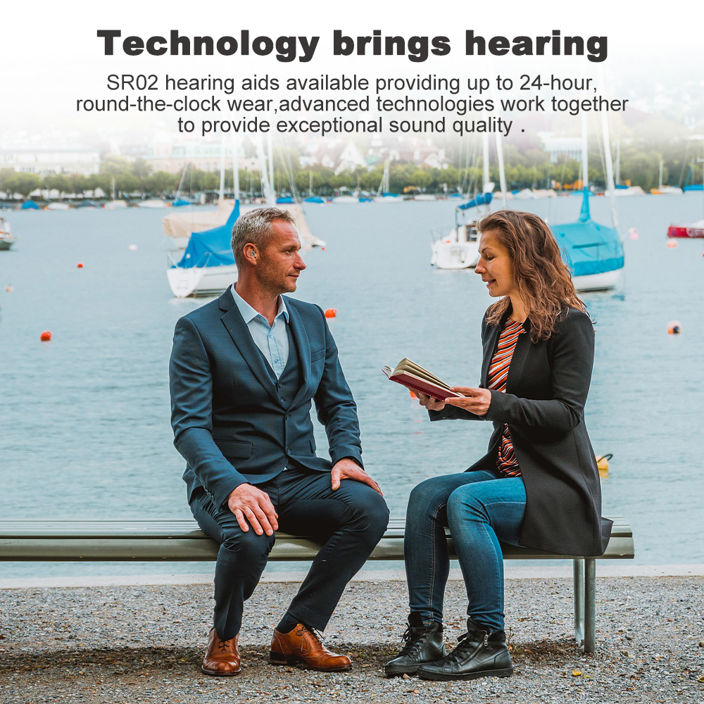 Mini aides auditives rechargeables, amplificateur de son de tonalité ITE réglable, Portable pour personnes âgées sourdes