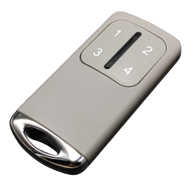 280-868Mhz Universele Rolling Code Zender Garagedeur Afstandsbediening Duplicator Voor Garagedeuropener: GRIJS