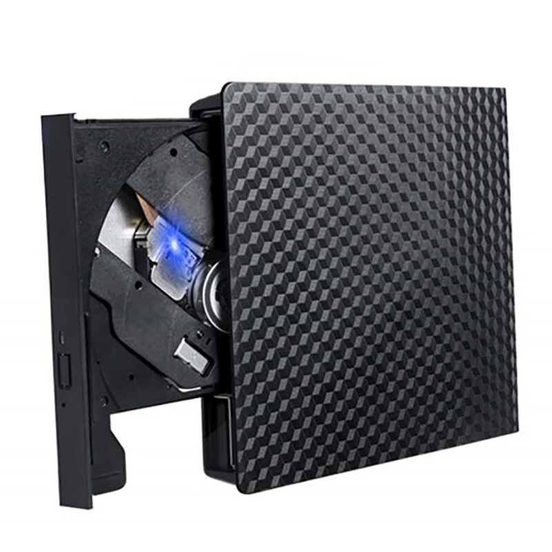 USB 3,0 Externe CD DVD Brenner, Universal- Schreibtisch Notizbuch USB/Typ-C Handy, Mobiltelefon Externe CD / DVD Brenner Optisches Laufwerk