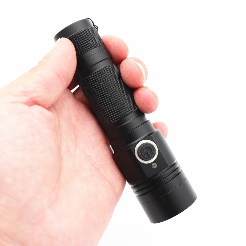 AEFJ, linterna LED, 18650 XML-T6, lámpara de alta potencia de 1100lm, linterna potente, a prueba de agua, Ciclo de campamento