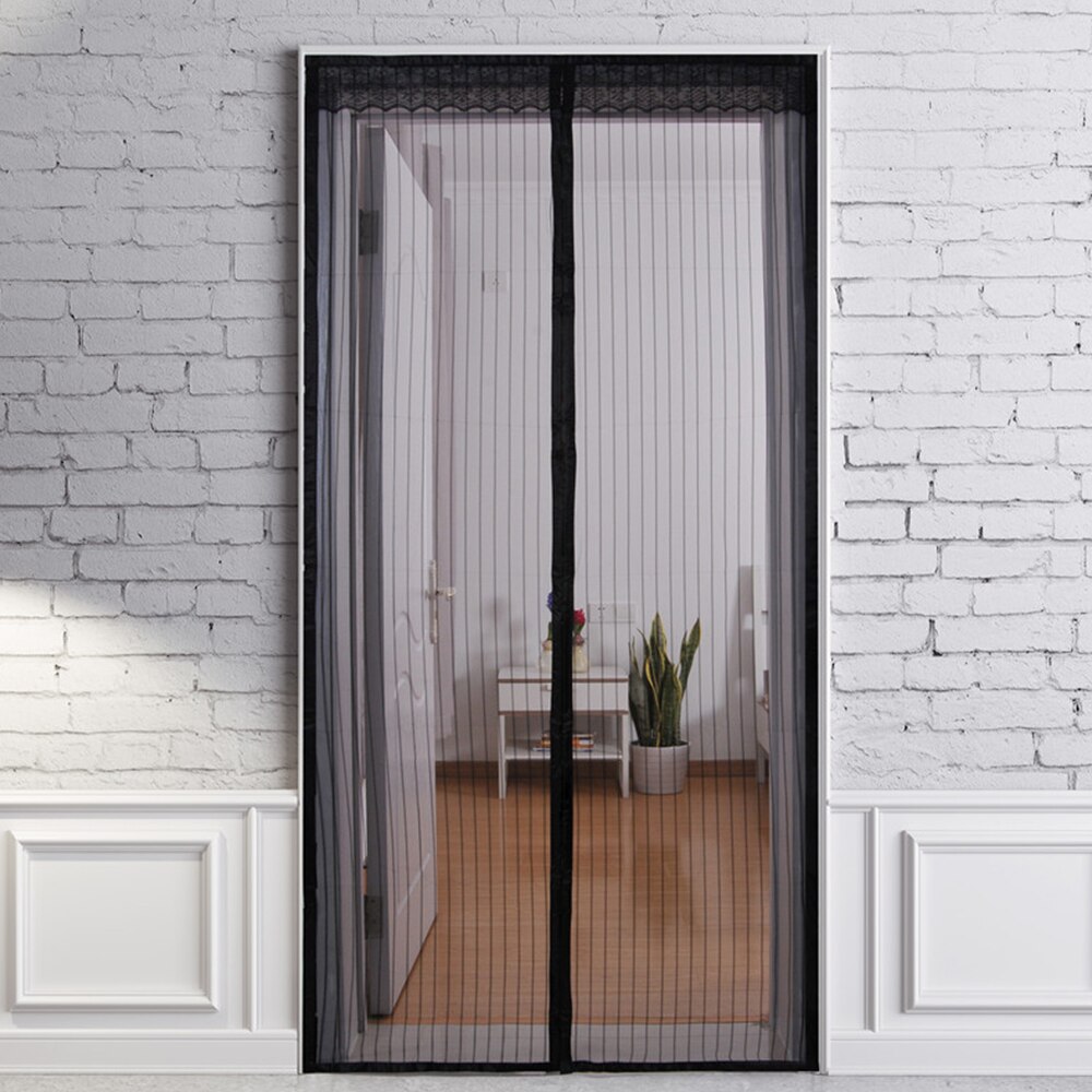 Mosquito Net Magnetic Door Screen Curtain Mesh Anti-fly Insect Mosquito Hands-free Automatic Closing Door Screen