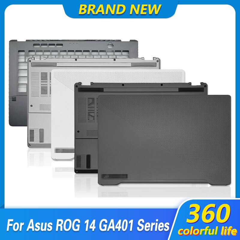 Funda trasera LCD para portátil ASUS ROG 14 GA401, carcasa inferior para reposamanos, carcasa inferior, Original, novedad