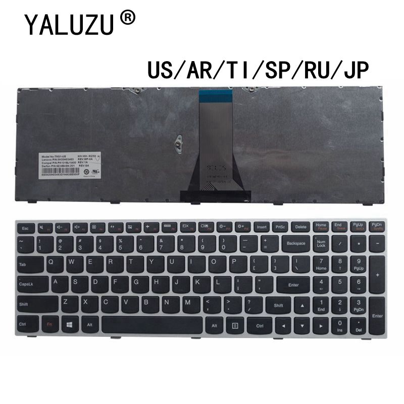 Nos/AR/TI/SP/RU/JP teclado del ordenador portátil para LENOVO G50-70 G50-45 G50-30 B50 G50 G50-70AT G50-30 G50-45 G70 B50 B51 Y50 Z50
