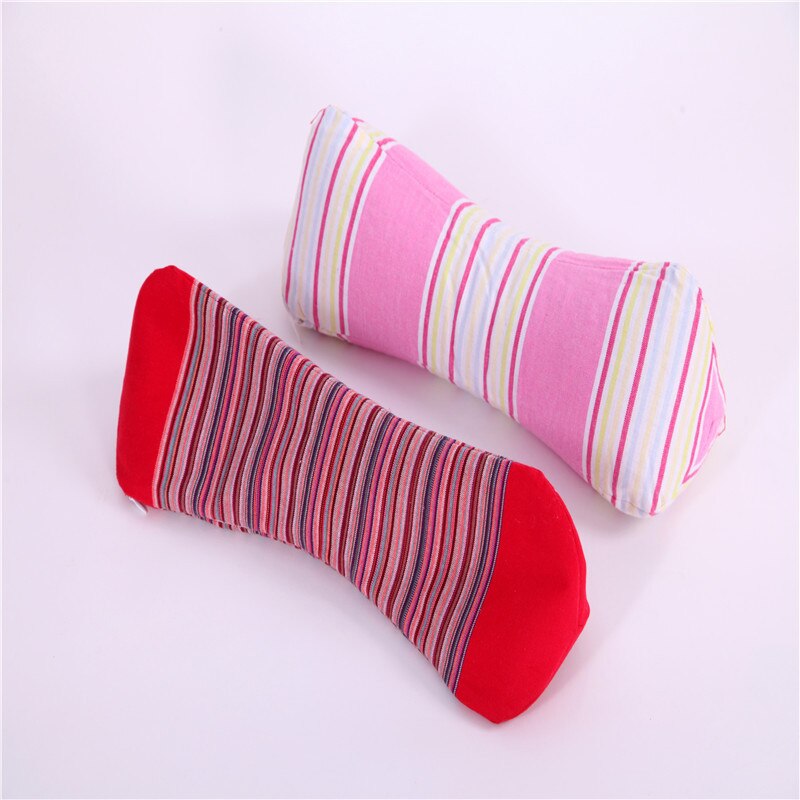 Cervical care pillow coarse cotton buckwheat hull physiotherapy traction neck pillow washable jacket