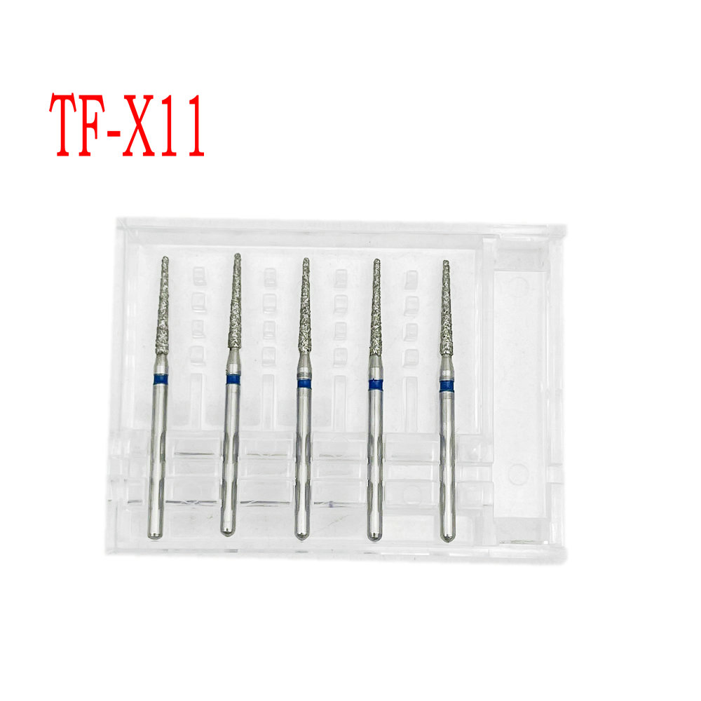 5/10pcs Extra Long Dental Diamond Burs FG Diamond 1.6mm Shank for High Speed Handpiece Burs Dentist Tools