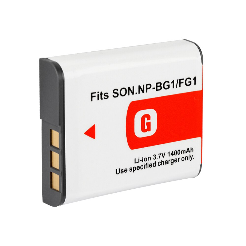 NP-BG1 NPFG1 Battery For Sony DSC-WX1 DSC-H50 DSC-H55 DSC-H3 DSC-H7 DSC-H9 DSC-H10 DSC-H20 Cyber-Shot DSC-W100 Npbg1: 1Pcs Battery