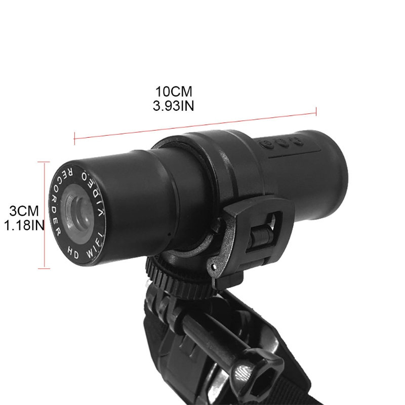 57EF Helm Actie Dvr Video Camera Outdoor Sport 1600Mah Full Body Waterdicht Rijden Recorder Voor Fiets