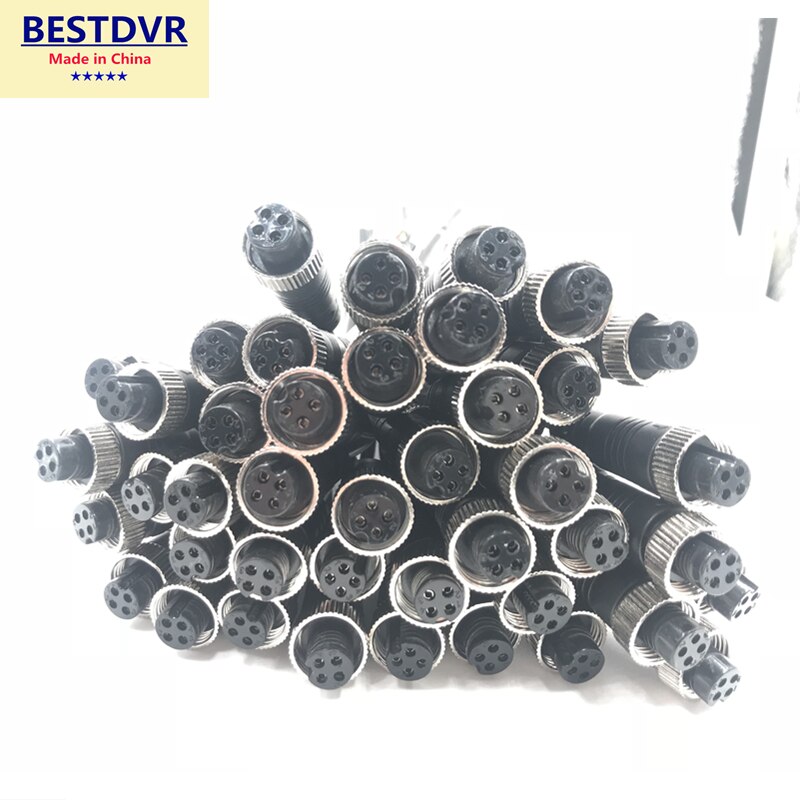 Automotive camera Aviation female connector All copper mdvr interface Truck camera Aviation connector cables Aviation Female