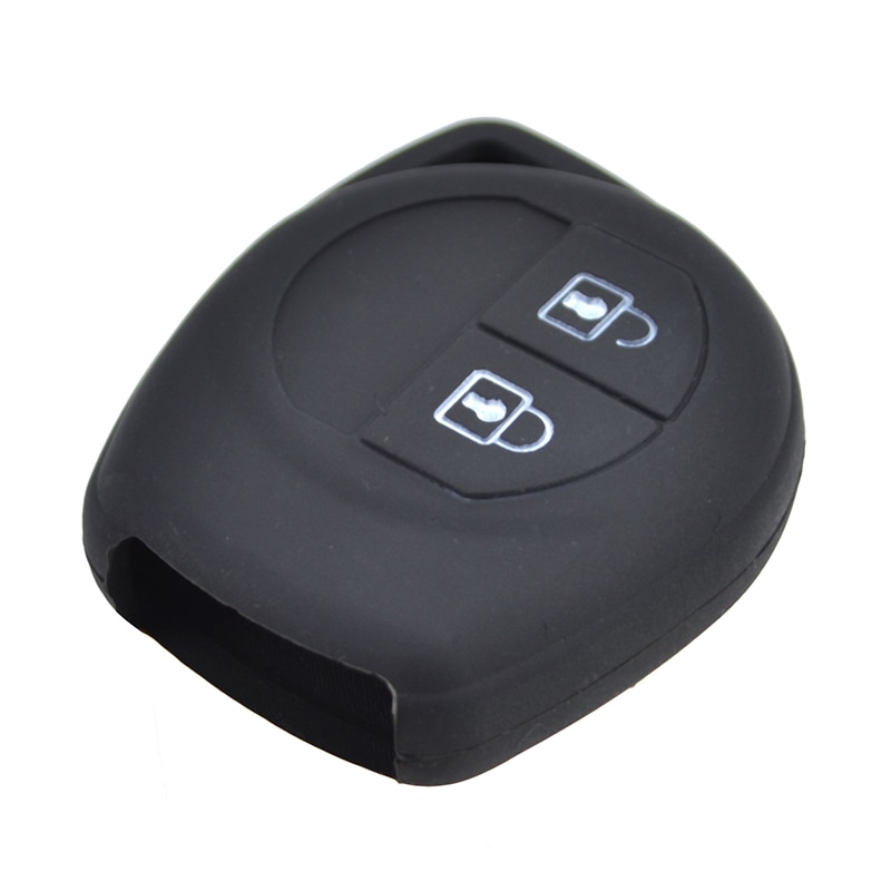 Silicone Remote Key Case For Opel / Vauxhall Agila For Fiat Sedici 2004 - Fob Shell Cover Skin Holder 2 Button