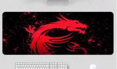 80x30cm XL blokada podkładka pod duża podkładka pod mysz do gier gracz komputerowy podkładka pod mysz do klawiatury Hyper Beast biurko podkładka pod mysz dla PC podkładka na biurko.: 300x800x1.5mm 11