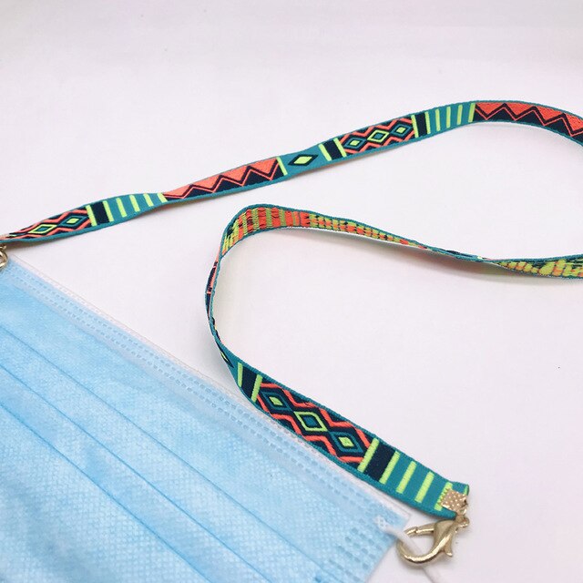 Adjustable Face Mask Lanyard Mask Extension Rope Elastic Band Anti-stroke Artifact Hanging Neck Mask Lanyard Anti-lost Ear Strap: 19