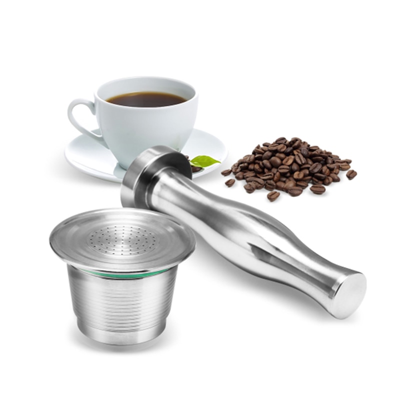 Rvs Nespresso Koffie Sabotage Hervulbare Herbruikbare Capsule Cup Food Grade Koffie Pod Voor Nespresso Machine