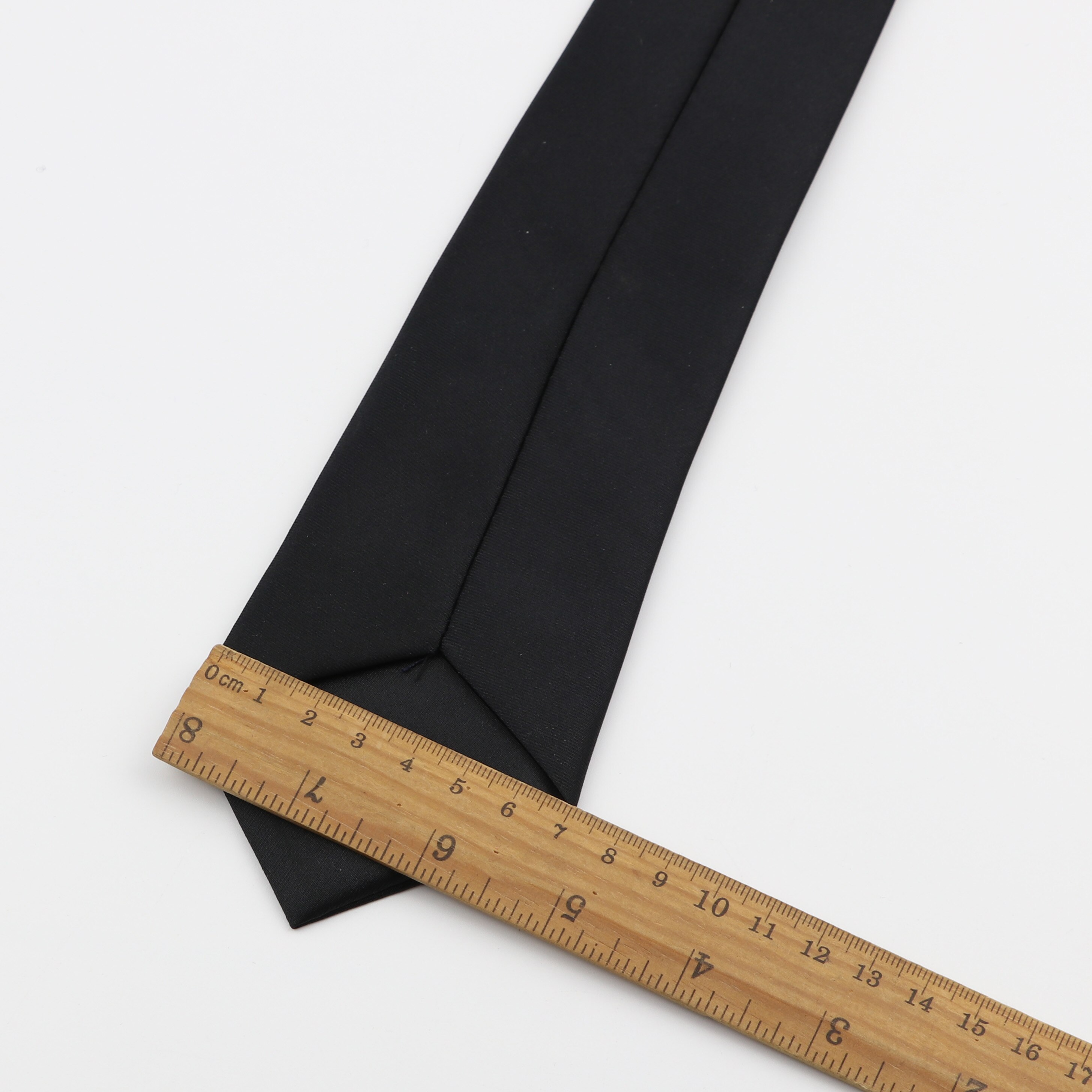 Cravate Slim pour hommes, couleur unie, paresseux, mince, ajustable, bande élastique, largeur 7cm, de styliste, formel, de fête