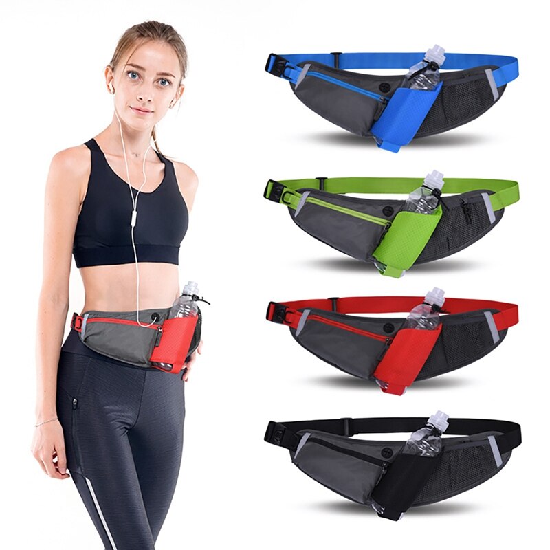 Running Waist Bag Marathon Sports Waist Pack Lightweight Hydration Belt For Climbing Hiking Racing Gym Fitness