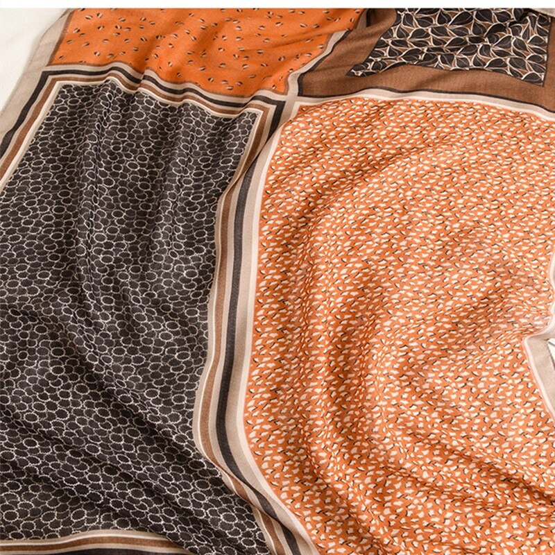 Fire årstider kvindelige strand pandebånd lyddæmper dame sjal kvinder overlegen tørklæder leopard print bomuld tørklæde