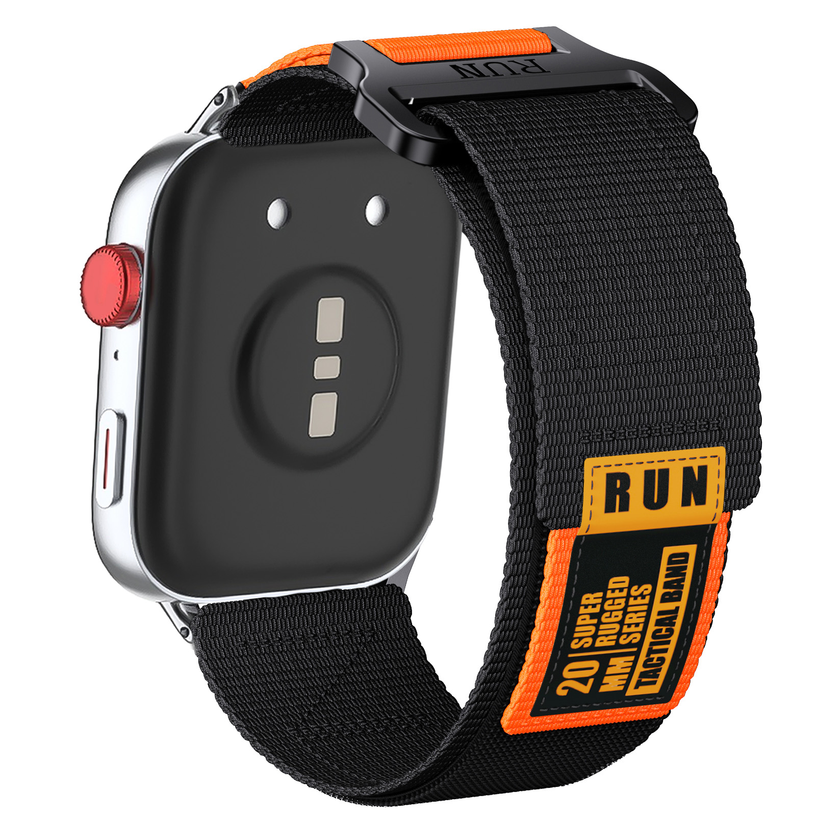 Correa de nailon Trail Loop para Huawei Watch Fit 3, pulsera deportiva para Huawei Watch Fit 3 2, Correas elásticas para reloj inteligente: XXXL / Marrón claro