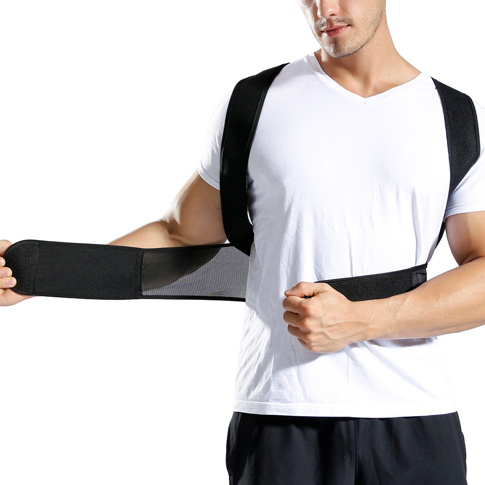 . Verstelbare Terug Houding Corrector Sleutelbeen Spine Terug Schouder Lumbale Brace Ondersteuning Belt Houding Correctie