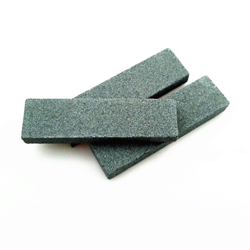 2PCS 7.4*2*1 cm hair scissors Whetstone shears millstone Barber tools Fish hook abrasive Hairdresser Scissor sharpening stone