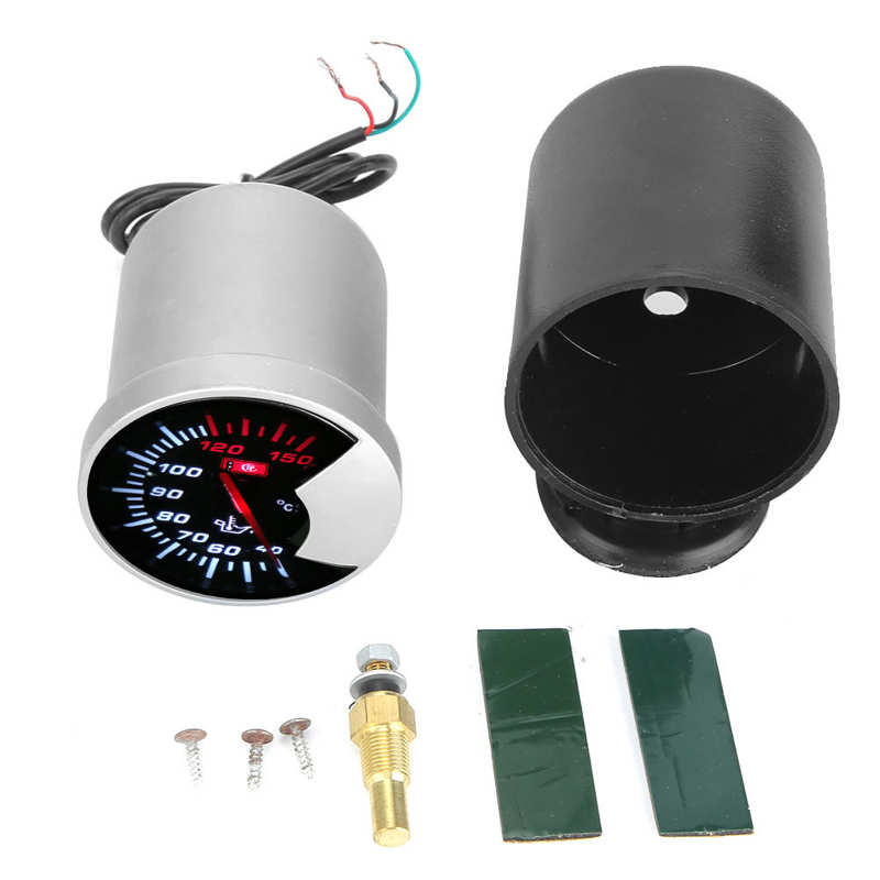 Toerenteller 52mm Digitale Toerenteller Gauge 4K RPM LCD Uurweergave Meter Waterdichte Digitale Kilometerteller voor Auto Jachten Motorfiets
