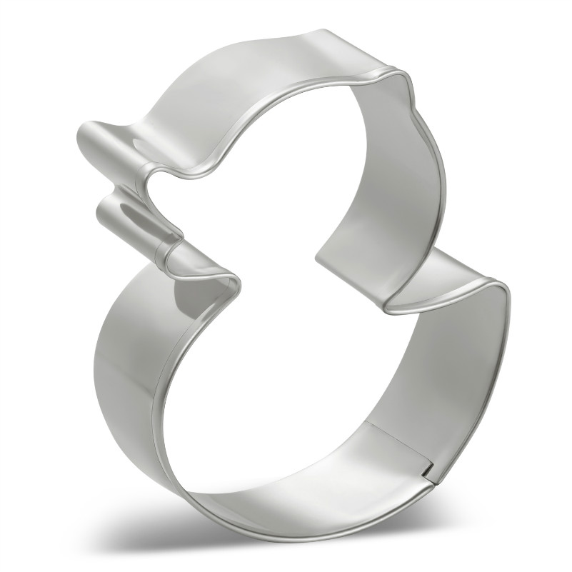 KENIAO Duck Cookie Cutter for Baby Shower & Birthday Pastry / Fondant / Biscuit Cutter - 7.5 * 6.6 cm - Stainless Steel