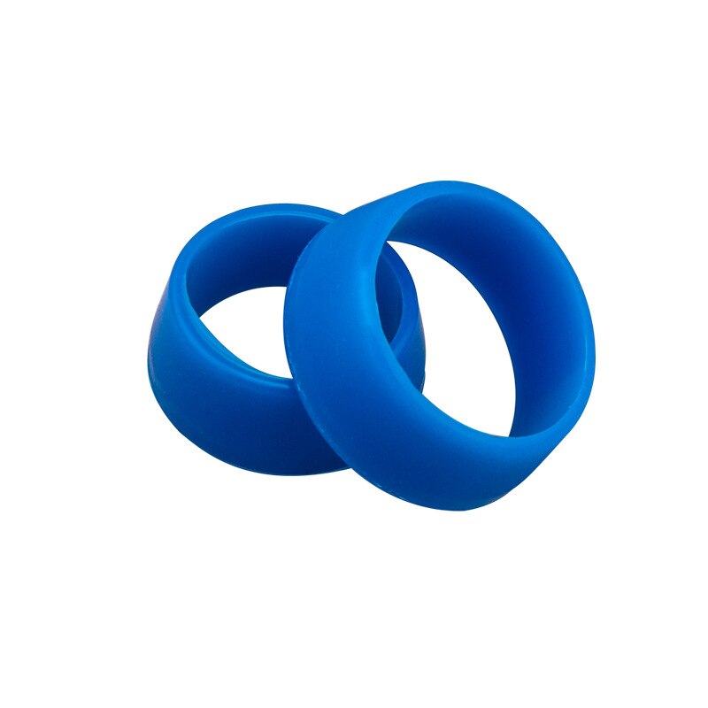 MTB Bicycle Road Bike Seat Post Rubber Ring Dust Cover Silicone Waterproof Protector Bike Seatpost Protector Cycling Accessories: blue / 25-30mm