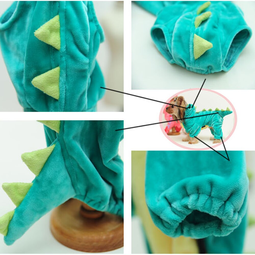 Grappig Halloween Hond Kleren Huisdieren Dragon Puppy Jassen Dinosaurus Kleding Up Hoodies Chihuahua Kleding Voor Kleine Honden Kostuum