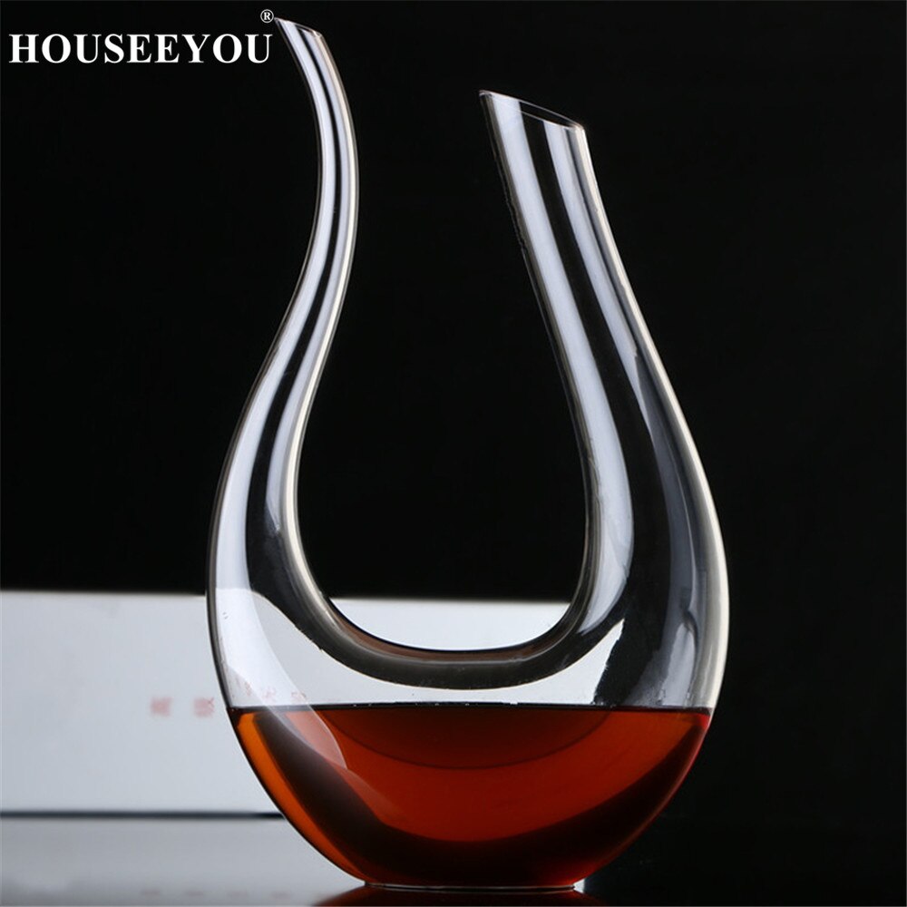 Ménageyou – carafe à vin rouge en cristal fait à la main de 1500ML, ensemble de carafe à eau de Brandy, pichet, bouteille de Champagne pour Bar, de mariage