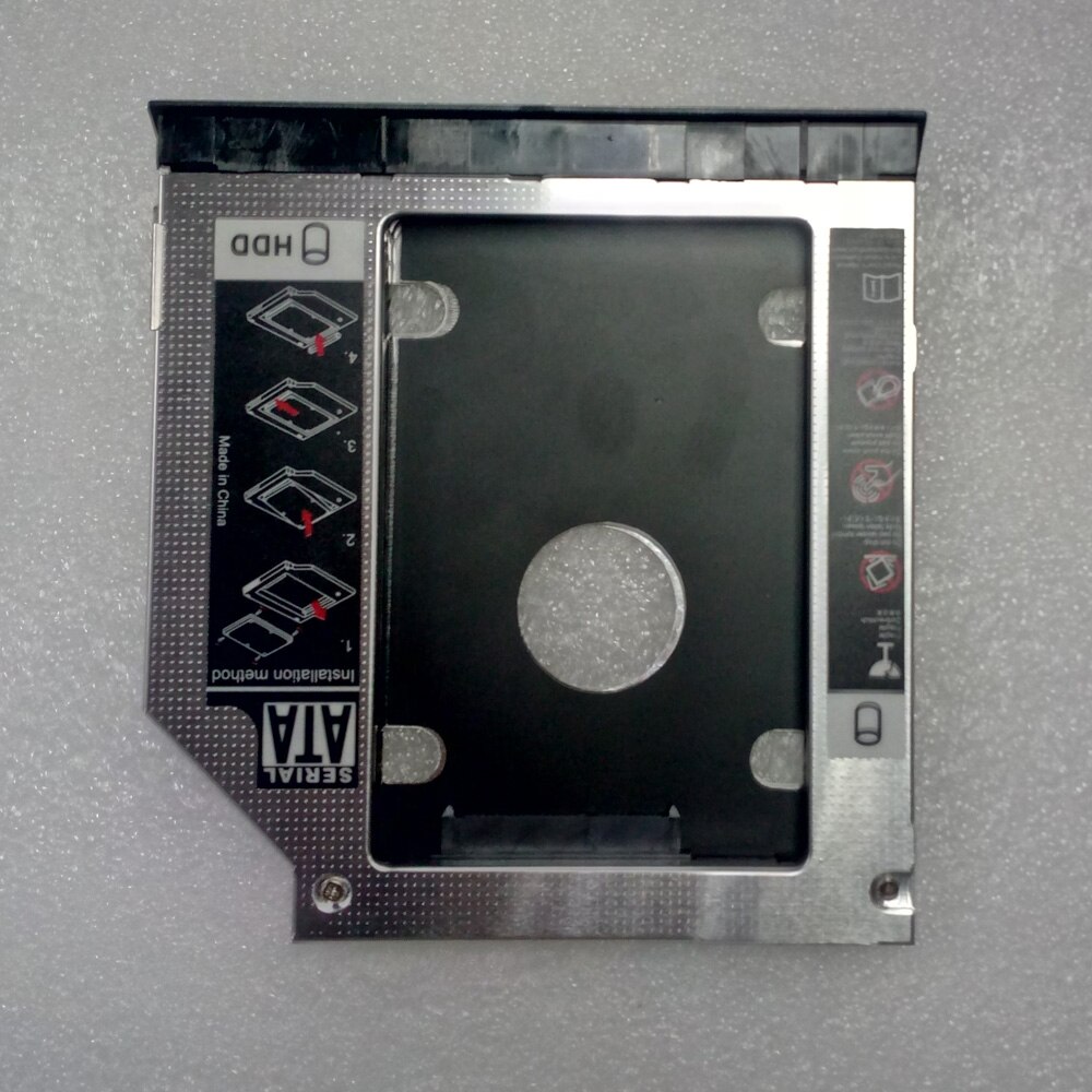 Serial ATA Hard Drive Bay Adapter Caddy w/ Faceplate For Latitude E6420 E6320 E6520 Series D P/N: 064DJG