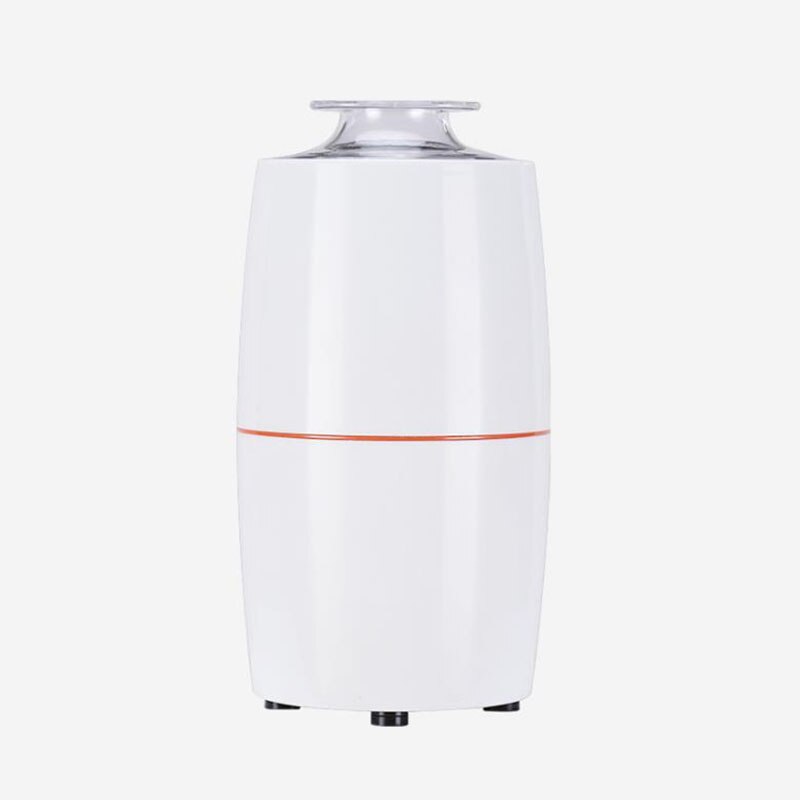Xiaomi lille husstand 200w elektrisk mini kaffekværn kraftige bønner krydderier nøddefrø kaffebønnekværn mølle urter nødder: Hvid