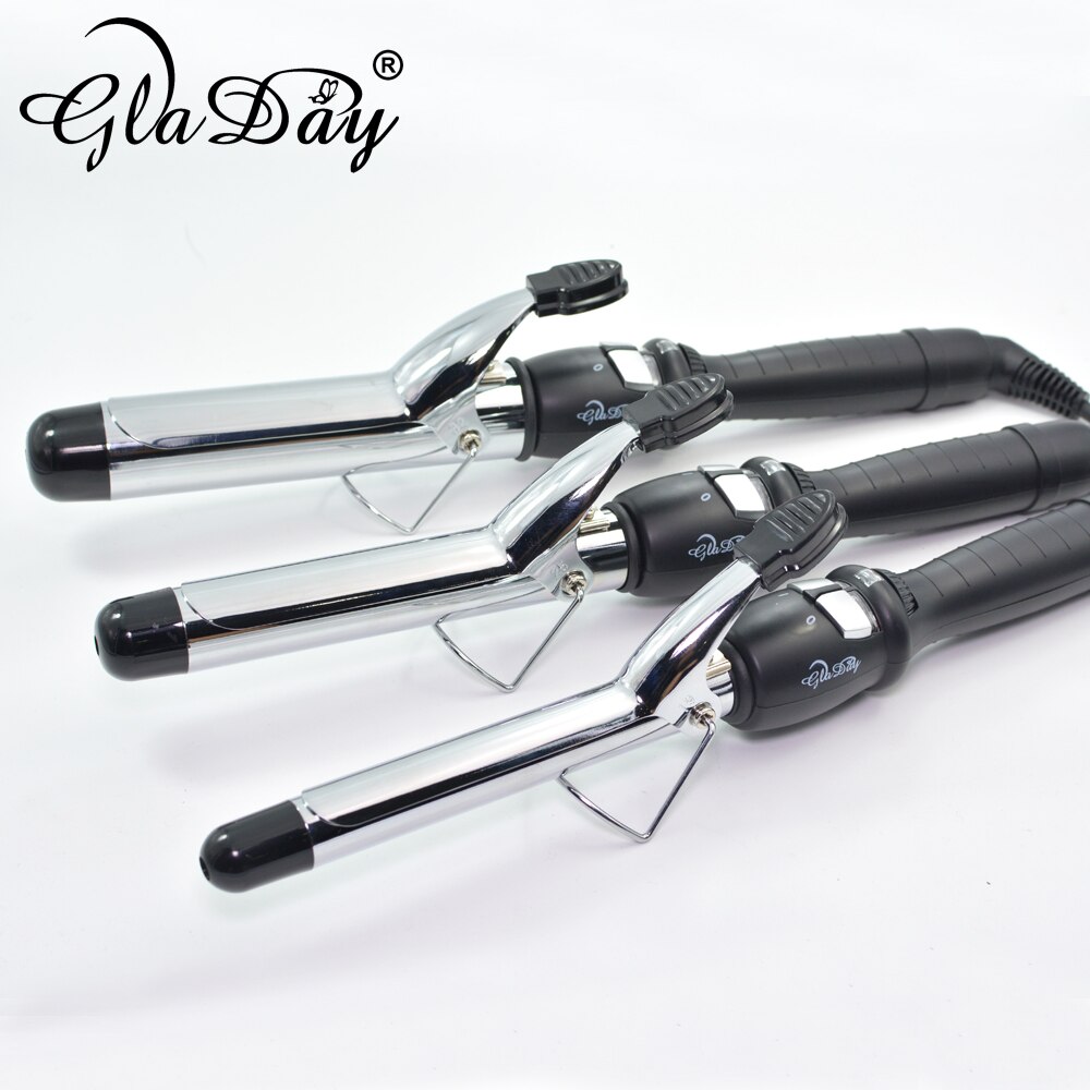 Baguette à friser professionnelle pour les cheveux, fer à friser électrique en rouleau