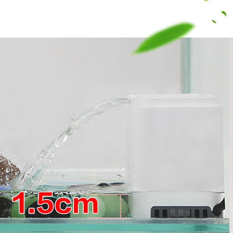 2W Aquarium Schildpad Innerlijke Filter Spons 3 In 1 Laag Niveau Mute Water Reptiel Amfibie Tank Zuiveren Water apparaat Tool