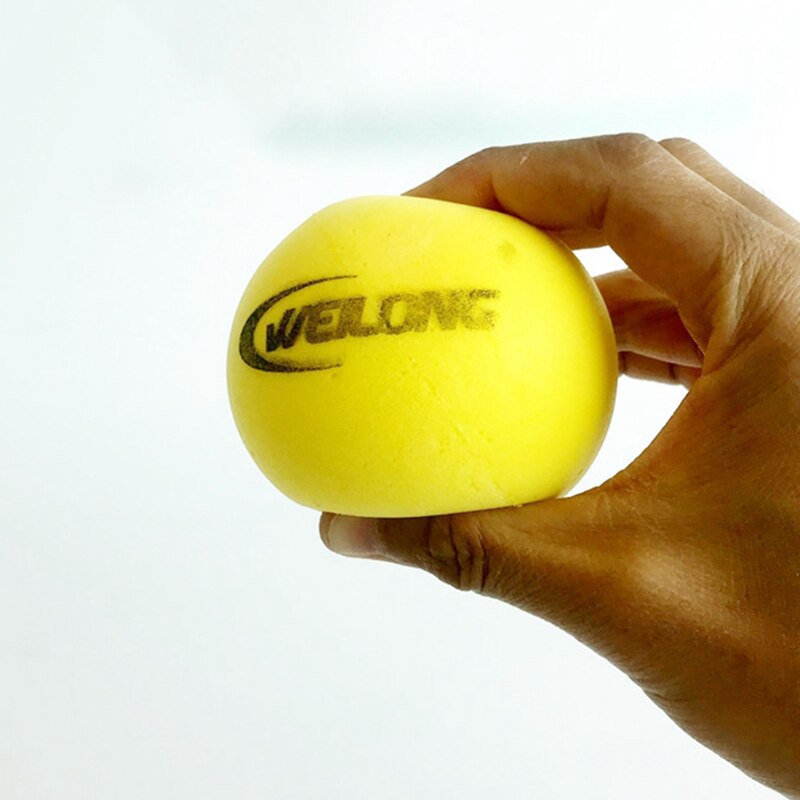 Blød svamp tennisbold børn træner lege træning tennisbolde gul grøn lyserød børn tennis lektion elastisk bold 3 stk pakke