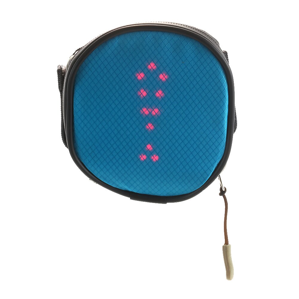 Led Fietsen Zadel Fiets Onder Seat Bike Bag Reflecterende Richtingaanwijzer Richting Indicator Licht