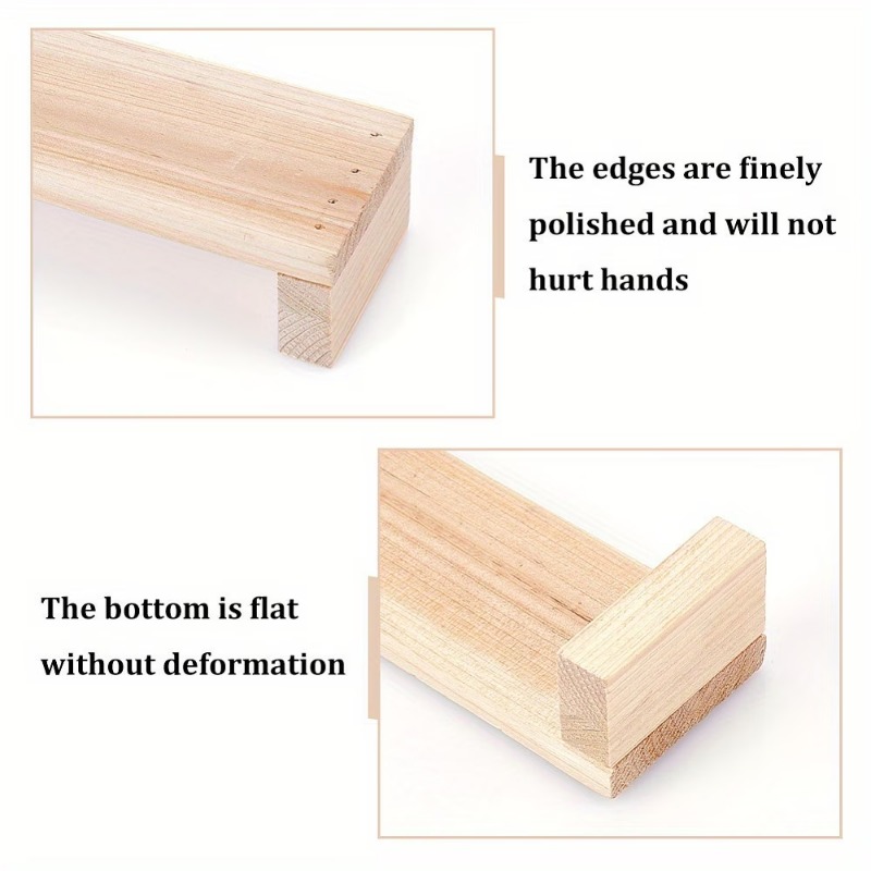 Wood Artist Leaning Bridge Hand Wrist Leaning Bridge Hand Drawing Stand Wrist Rest Wood Bridge Tool for DIY Ceramic Clay Tools
