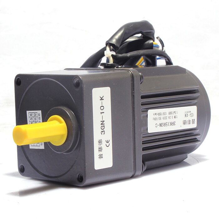 15W 220V AC gear motor + 3RK15GN-C governor / variable speed motor motor reversible motor