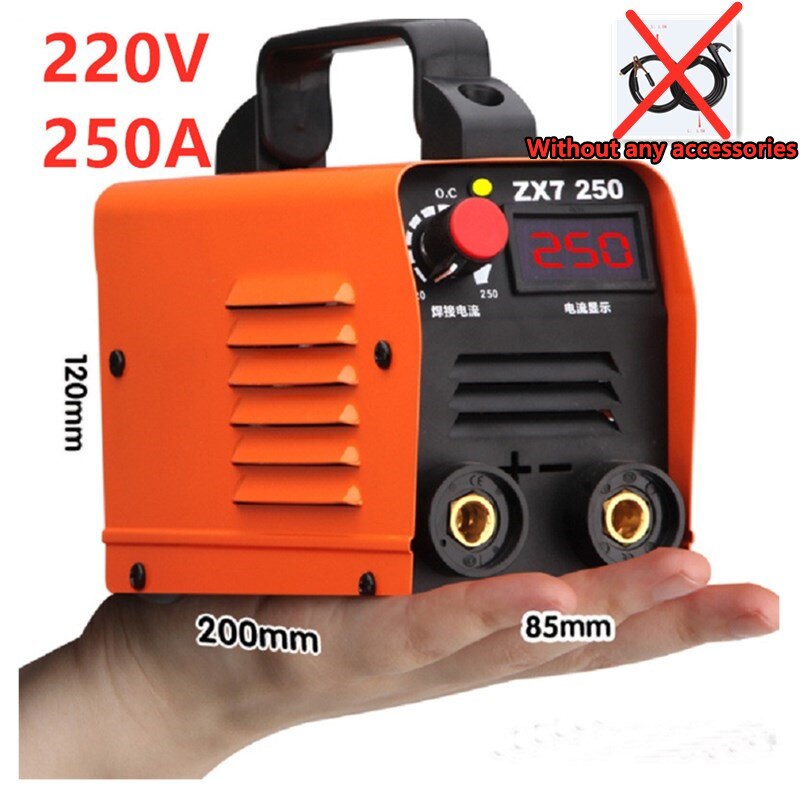 220V 250A Portable Inverter Welding Machines ZX7-250 Household Pure Copper IGBT Electricity Welderg Tool