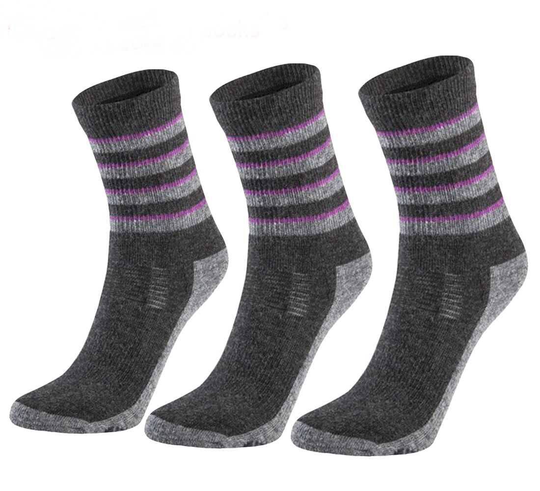 Chaussettes de randonnée en laine mérinos 50% pour enfants, chaussettes chaudes d&#39;hiver pour Sports de plein air, chaussettes thermiques pour équipe, taille européenne 31 à 34