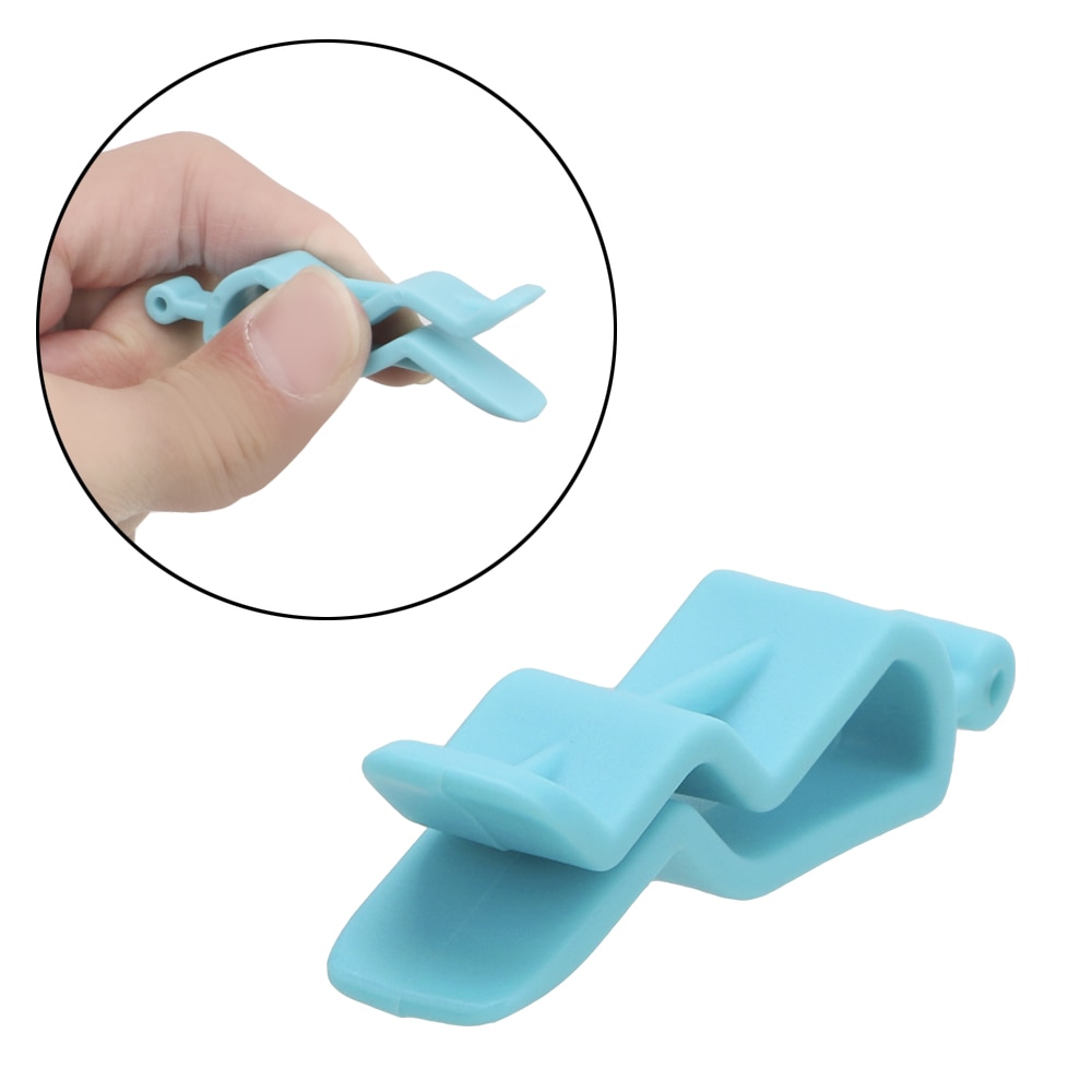 Waste Bin Bag Dustbin Clamp Home Storage Home Organizer 6Pcs/set Non-Slip Trash Can Retaining Clip