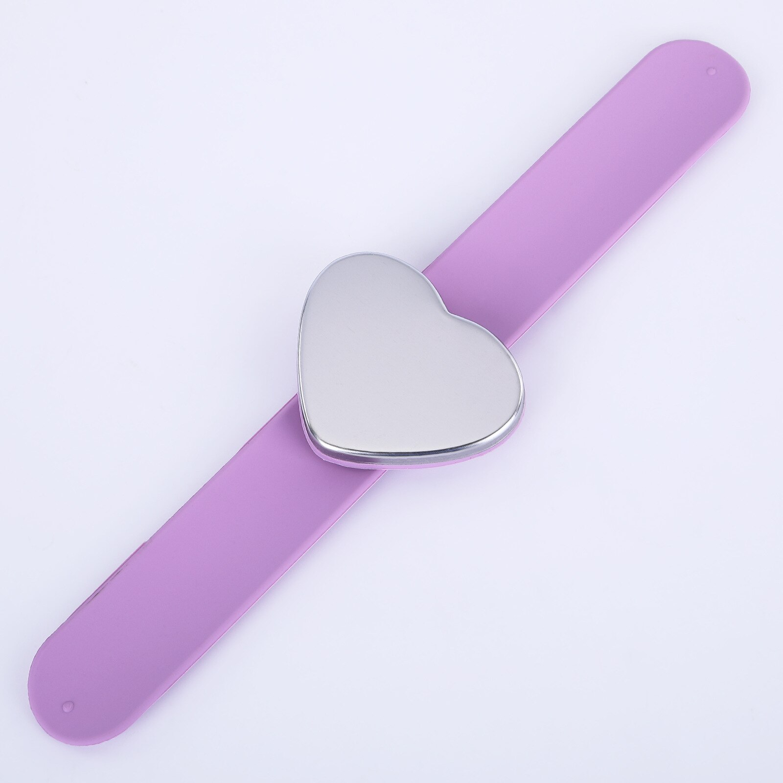 Pinzas magnéticas para el pelo, pulsera de silicona ajustable, horquillas, correa de soporte para accesorios de peinado: Morado