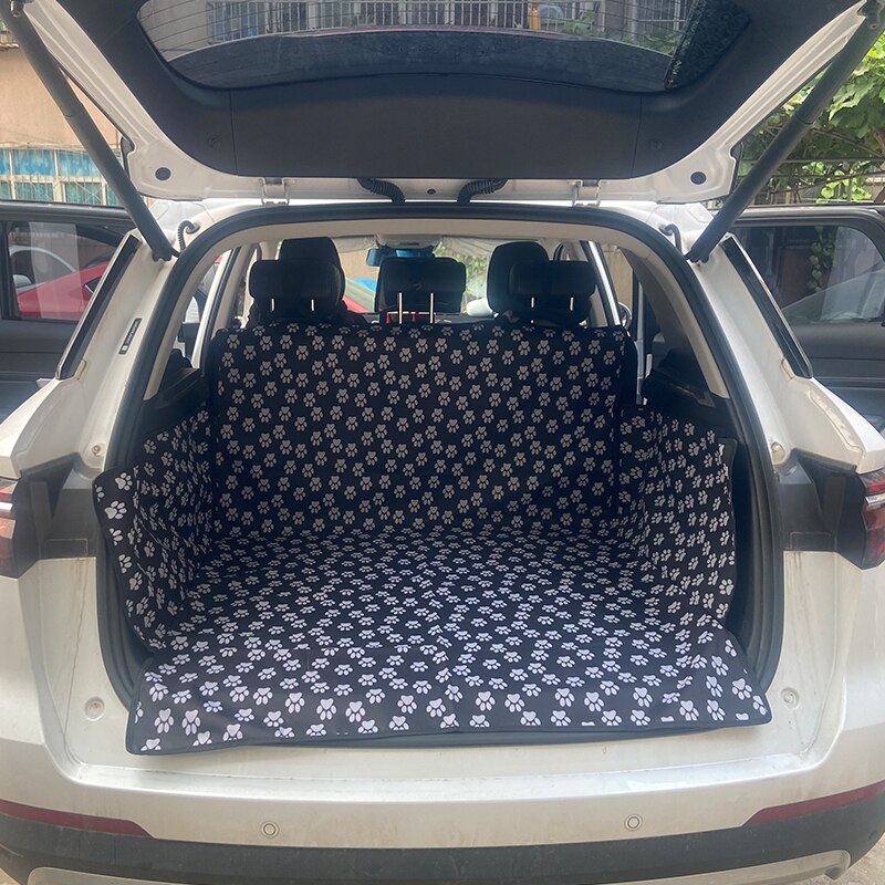 Hond Auto Seat Cover Trunk Case Hond Auto Hond Transporter Mat Pad Hond Auto Seat Cover Hangmat Hond Kofferbak bescherming Dierbenodigdheden