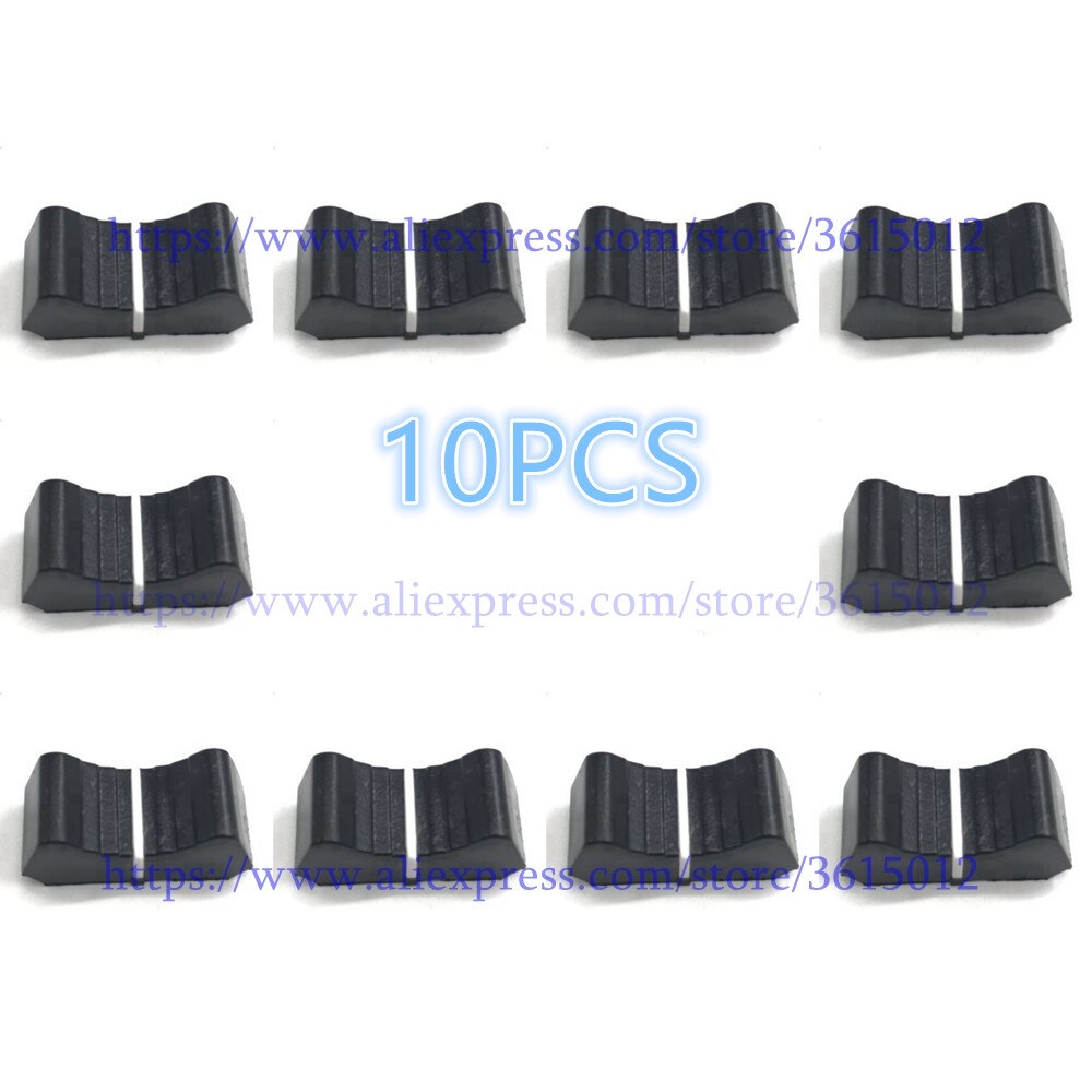10pcs/lot Mixer Slider Fader Knobs FOR ALLEN &amp; HEATH XONE 1D 2D 3D 4D 32 62 464 S2 Fader knob replacement