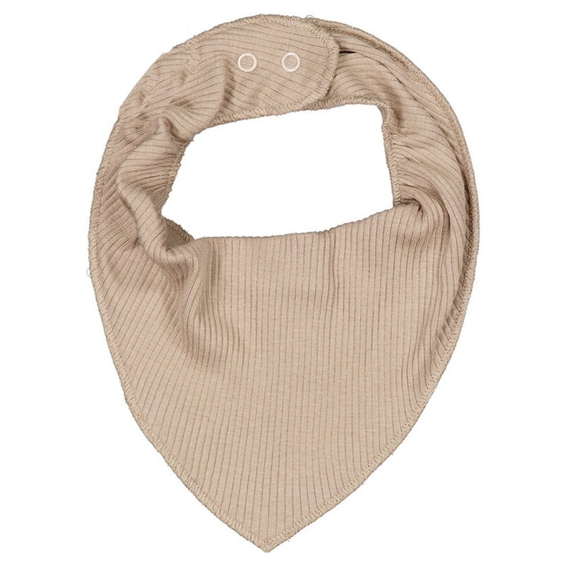57EE Baby Feeding Drool Bib Saliva Towel Triangle Scarf Bandana Soft Cotton Bib Adjustable Snap Button Burp Cloth for Newborn