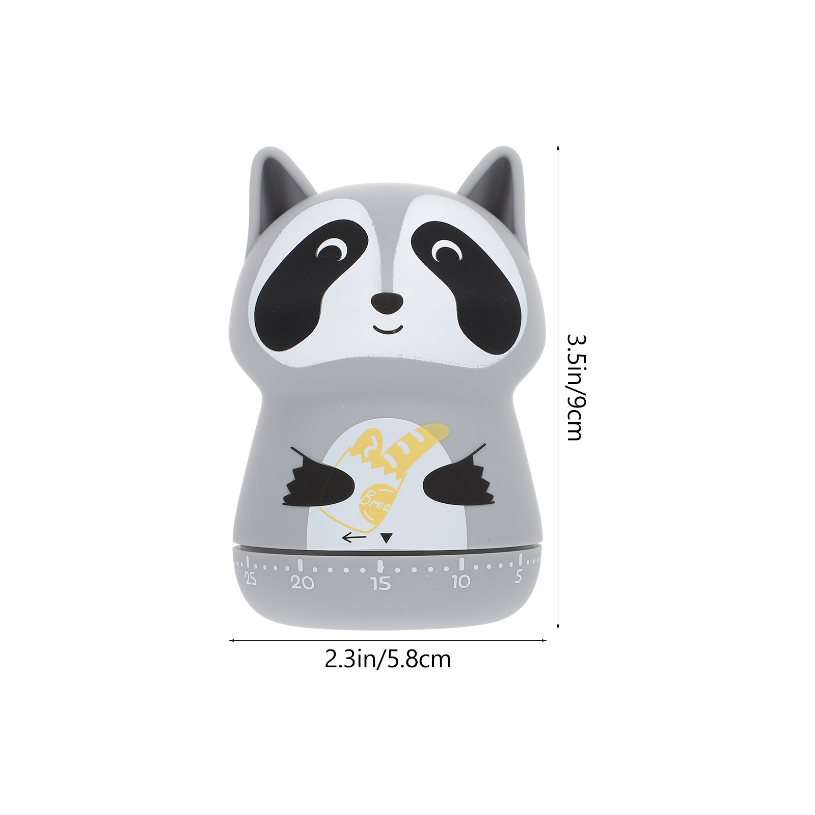 Cartoon Dier-Vorm Timer Mechanische Bakken Timer Draagbare Tijd Herinnering