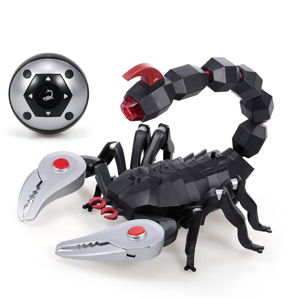 Rc animal  fk503a infrarood afstandsbediening schorpioen rookeffect spray water schorpioen rc dieren speelgoed voor kinderen