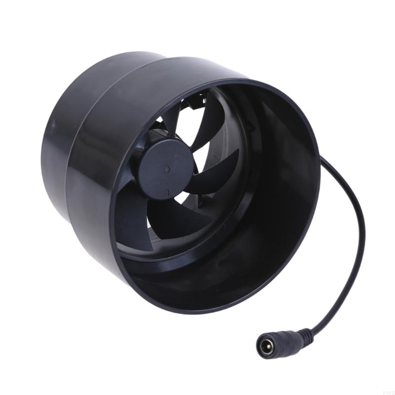 Powerful 12V Ventilation Exhaust Fan 110mm-100mm for Home Outdoor Use with Low Noise Level Odor Extraction Energy Saving