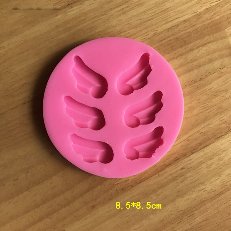 Silicone 3D Wing Mold Form Arts Craft Carving Pottery Ceramic Tool Handmade Clay Tools: Type 4