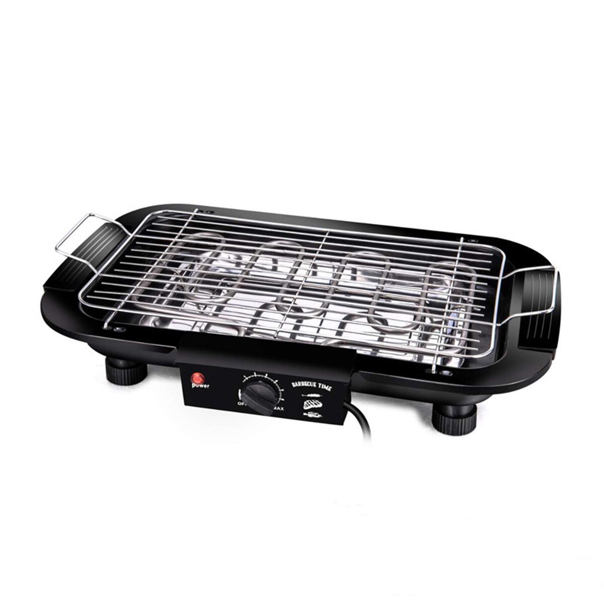 Smokeless Electric Pan Grill BBQ Stove Non-Stick Electric Griddle Barbecue Temperature Control 220V Portable for Home Outdoor